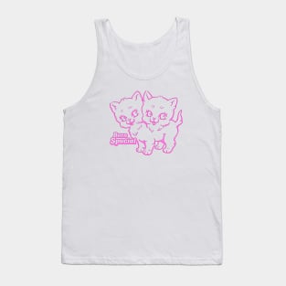 Two Headed Kitty - Born Special Tank Top